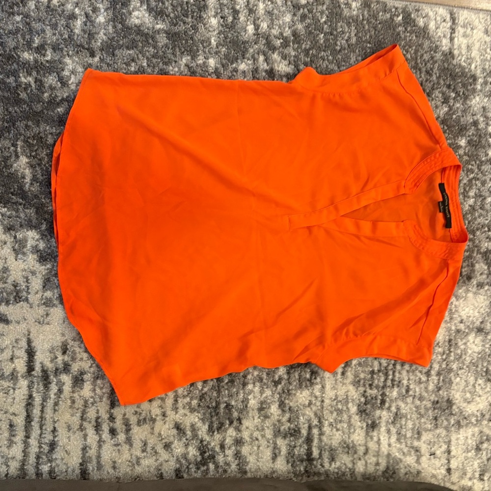 Cynthia Steffe Vibrant Orange Top